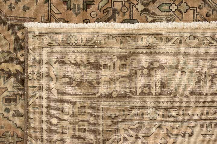 6' 6 x 9' 7 Hand Knotted Tabriz Persian Wool Rug