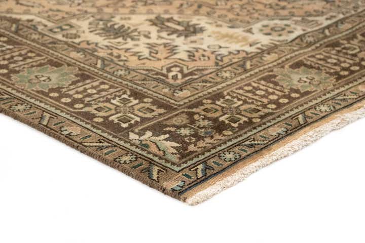 6' 6 x 9' 7 Hand Knotted Tabriz Persian Wool Rug