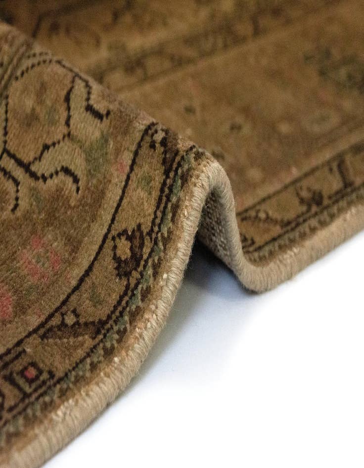 Detail image of 6' 7 x 9' 5 Hand Knotted Tabriz Persian Wool Rug