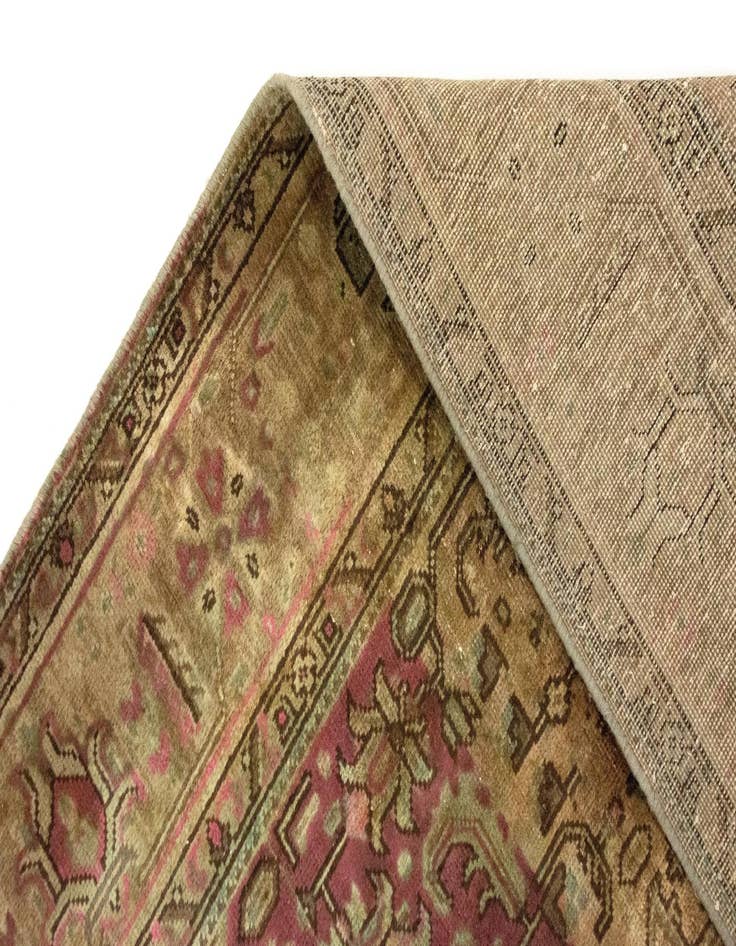 Detail image of 6' 7 x 9' 5 Hand Knotted Tabriz Persian Wool Rug