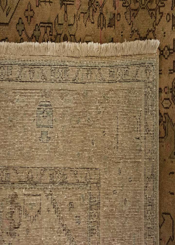 6' 7 x 9' 5 Hand Knotted Tabriz Persian Wool Rug