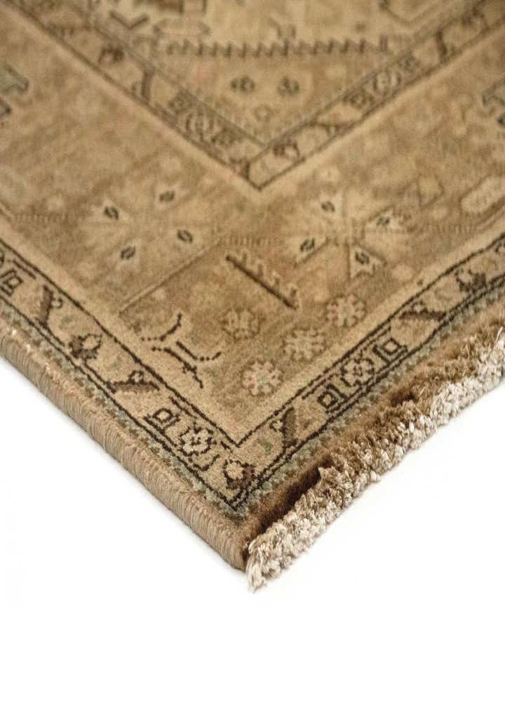 6' 7 x 9' 5 Hand Knotted Tabriz Persian Wool Rug