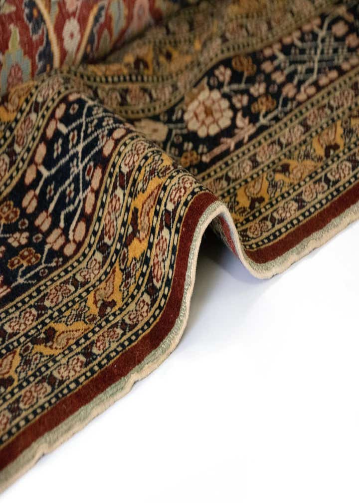 9' 4 x 12' 10 Hand Knotted Tabriz Persian Wool Rug