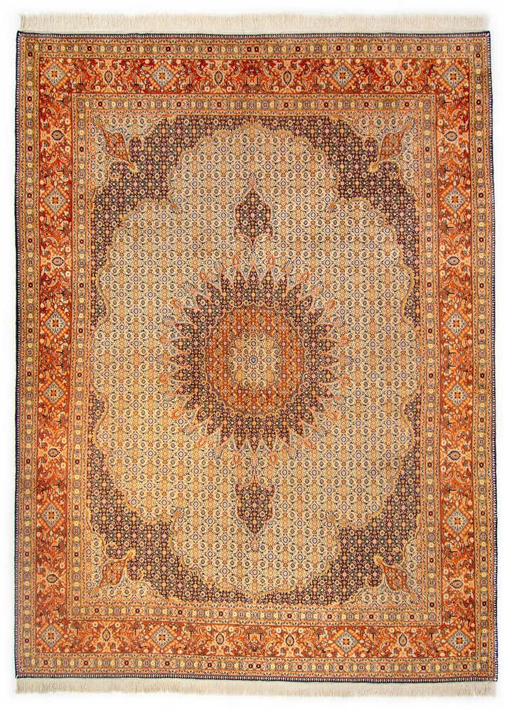 9' 10 x 12' 11 Hand Knotted Tabriz Persian Rug