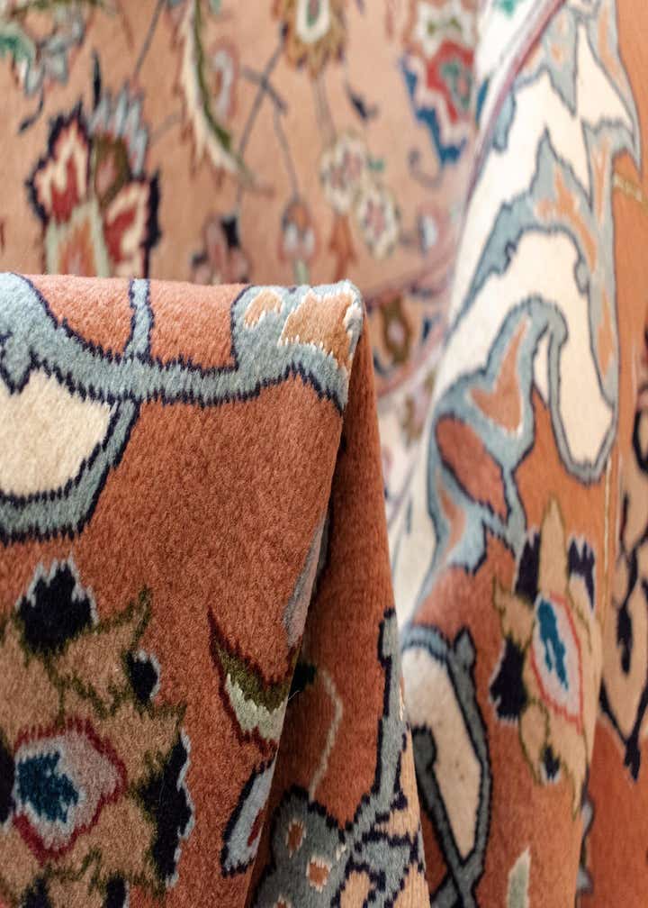 9' 9 x 13' Hand Knotted Tabriz Persian Rug