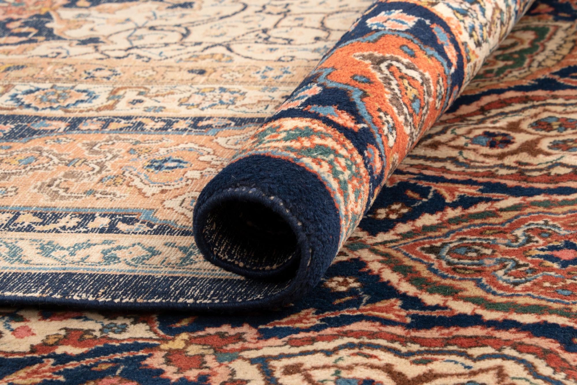 11' x 16' Tabriz Wool Rug