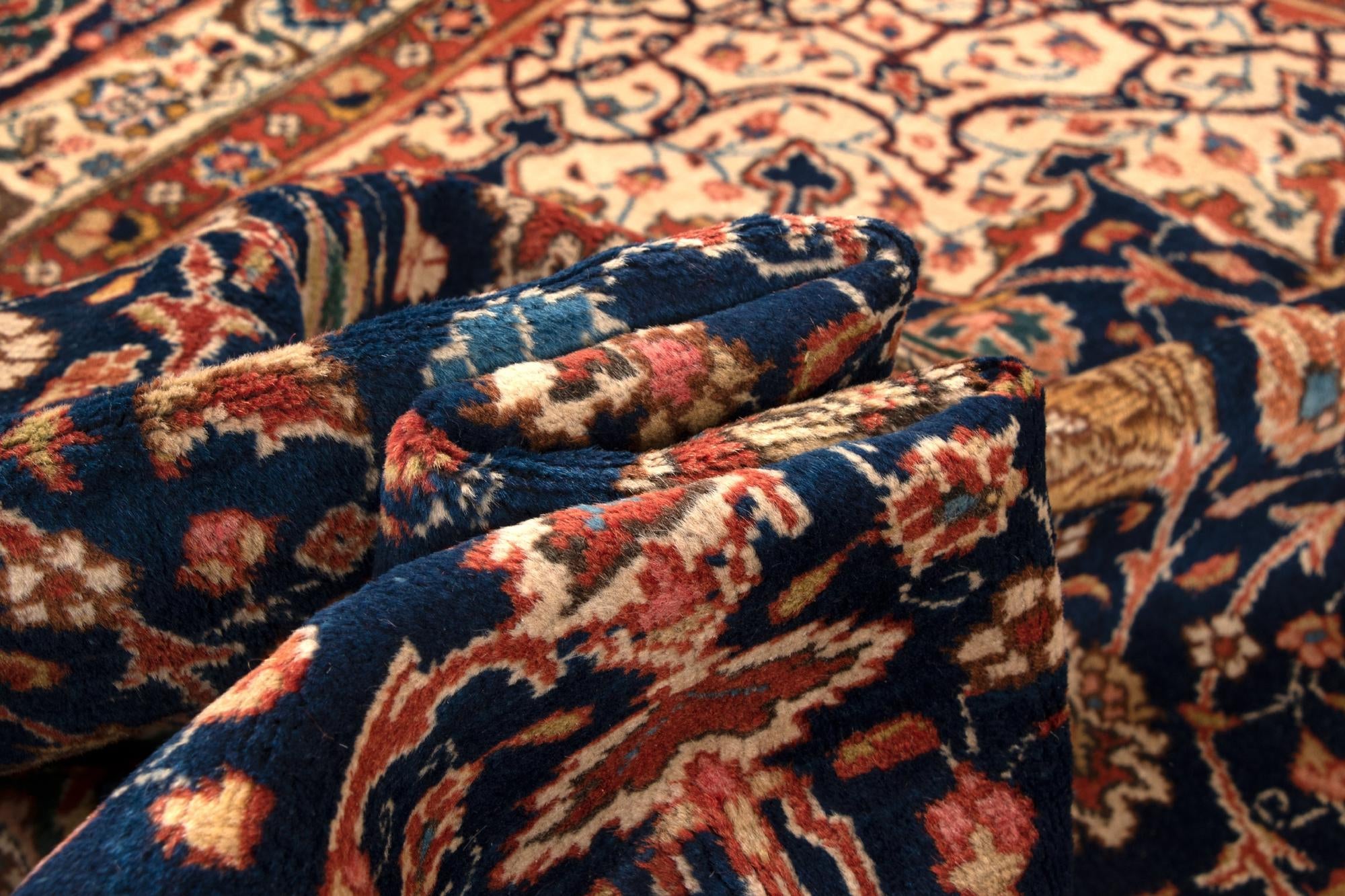 11' x 16' Tabriz Wool Rug