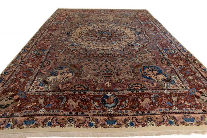 13' x 19' 9 Tabriz Rug