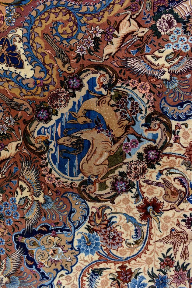 Detail image of 13' x 19' 9 Tabriz Rug