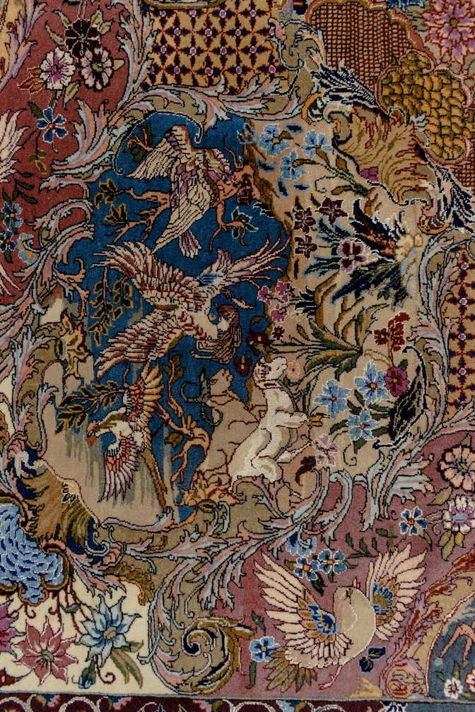 13' x 19' 9 Tabriz Rug