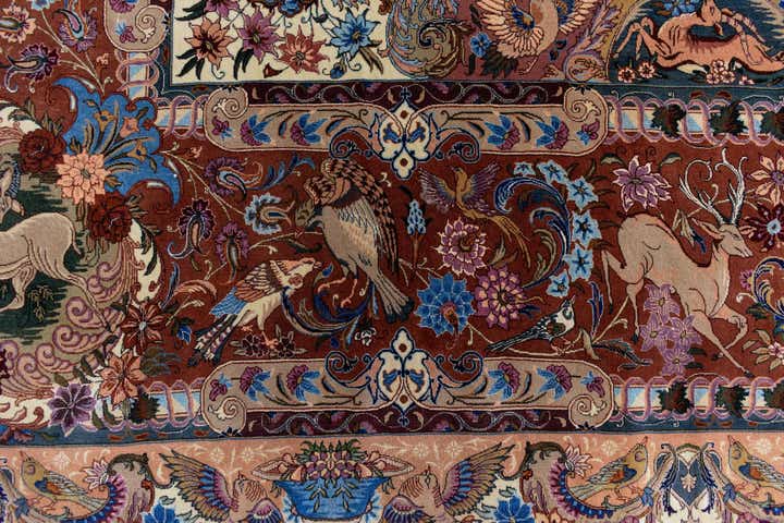 13' x 19' 9 Tabriz Rug
