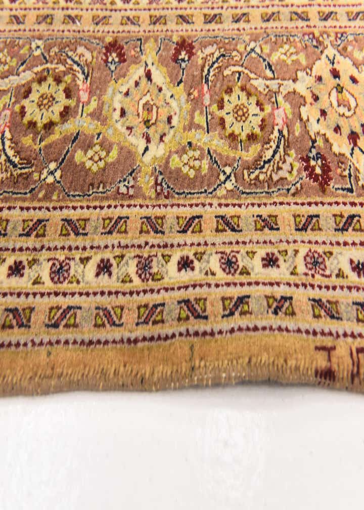 6' 9 x 9' 7 Hand Knotted Tabriz Persian Rug