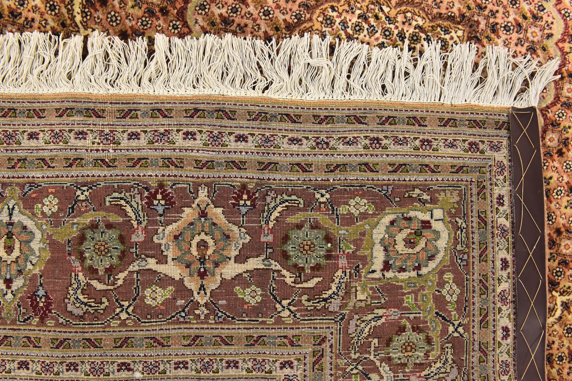 6' 9 x 9' 7 Hand Knotted Tabriz Persian Rug