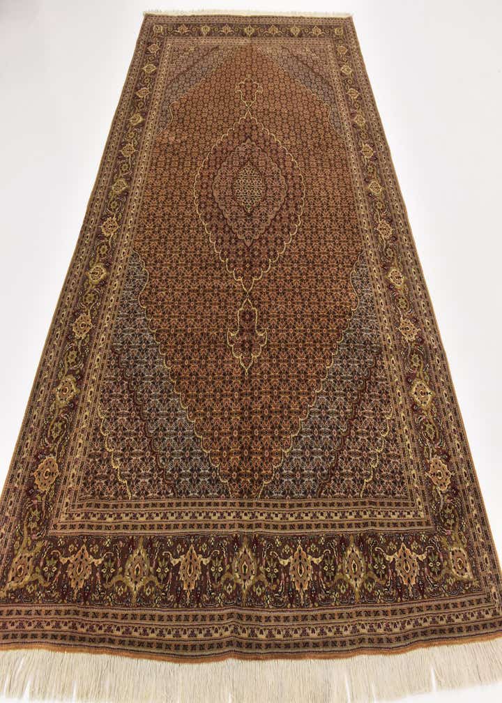 6' 9 x 9' 7 Hand Knotted Tabriz Persian Rug