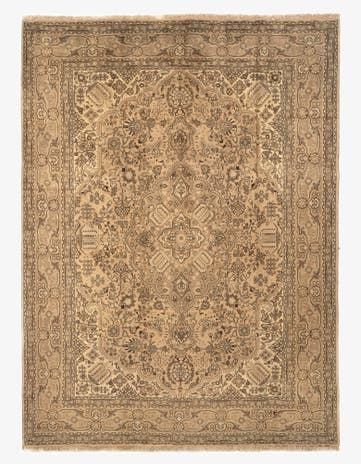 8' 2 x 11' 2 Hand Knotted Tabriz Persian Wool Rug