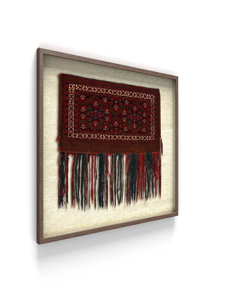 Detail image of 2' 1 x 3' 1 Textile Wall Art Rug