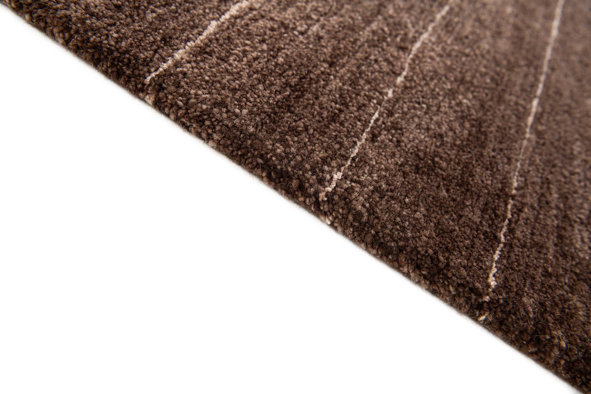 4' 8 x 6' 7 Hand Knotted Tibet Wool Rug