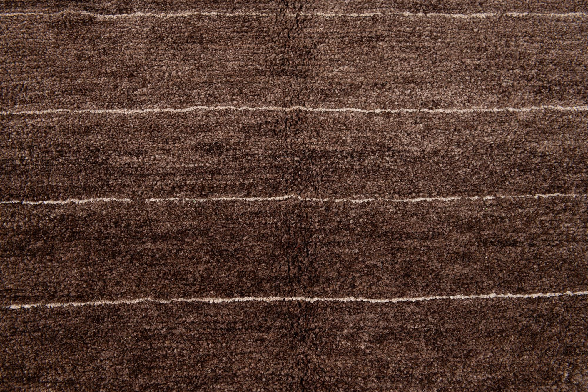 4' 8 x 6' 7 Hand Knotted Tibet Wool Rug