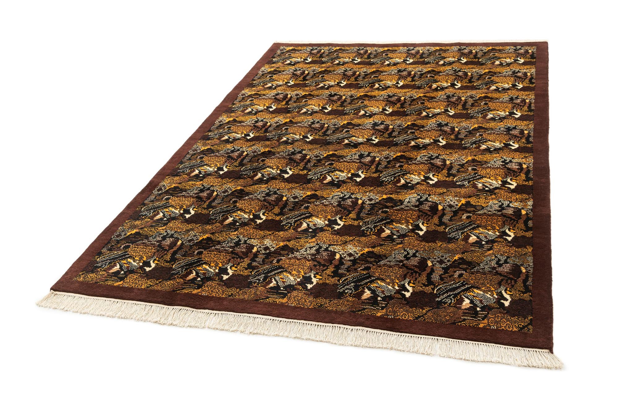 6' 6 x 9' 7 Hand Knotted Tibet Wool Rug