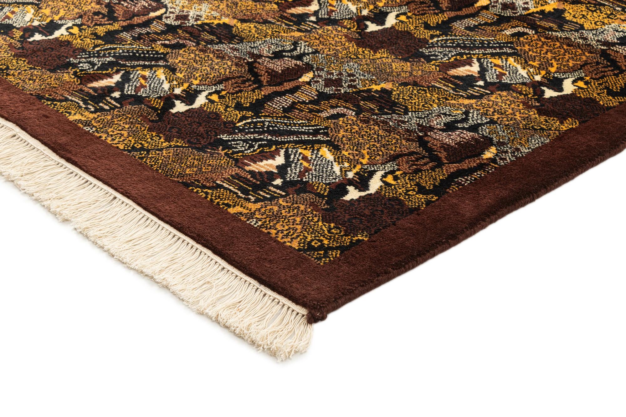 6' 6 x 9' 7 Hand Knotted Tibet Wool Rug