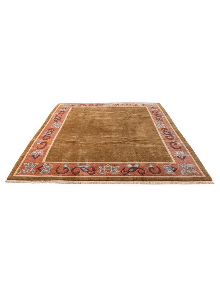 8' 2 x 11' 4 Hand Knotted Tibet Wool Rug