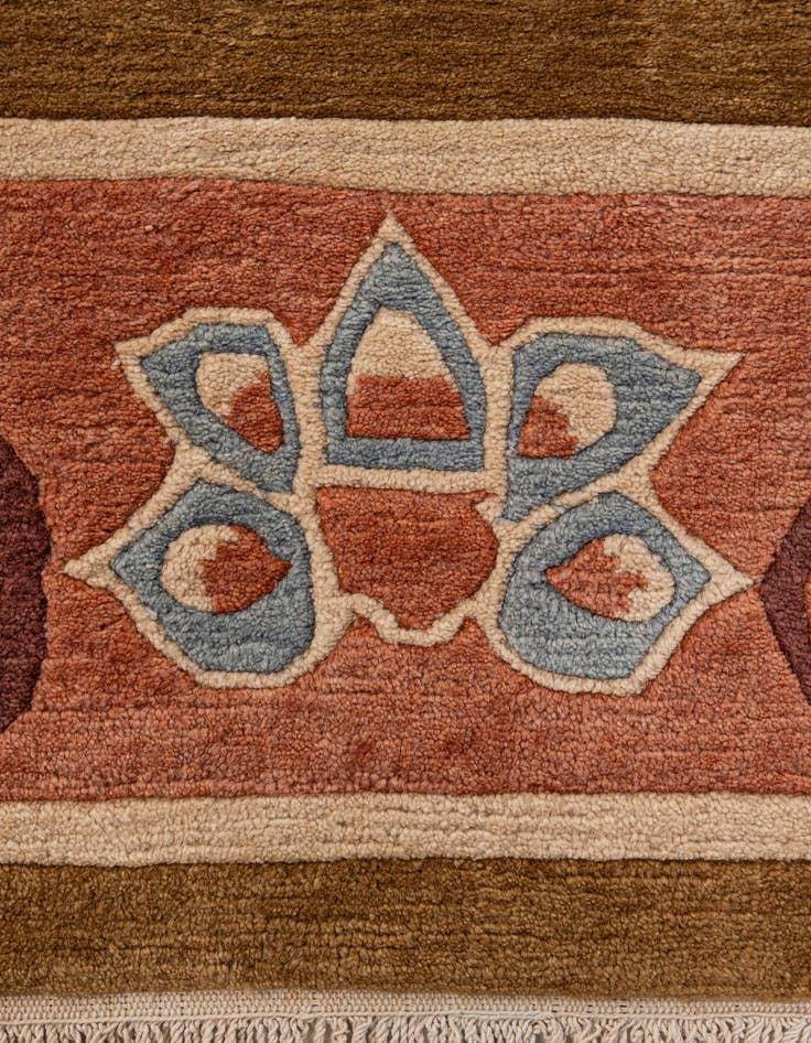 Detail image of 8' 2 x 11' 4  Hand Knotted Tibet Wool Rug