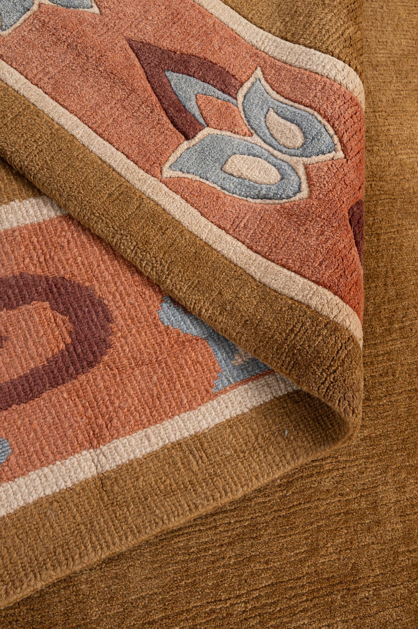 8' 2 x 11' 4 Hand Knotted Tibet Wool Rug