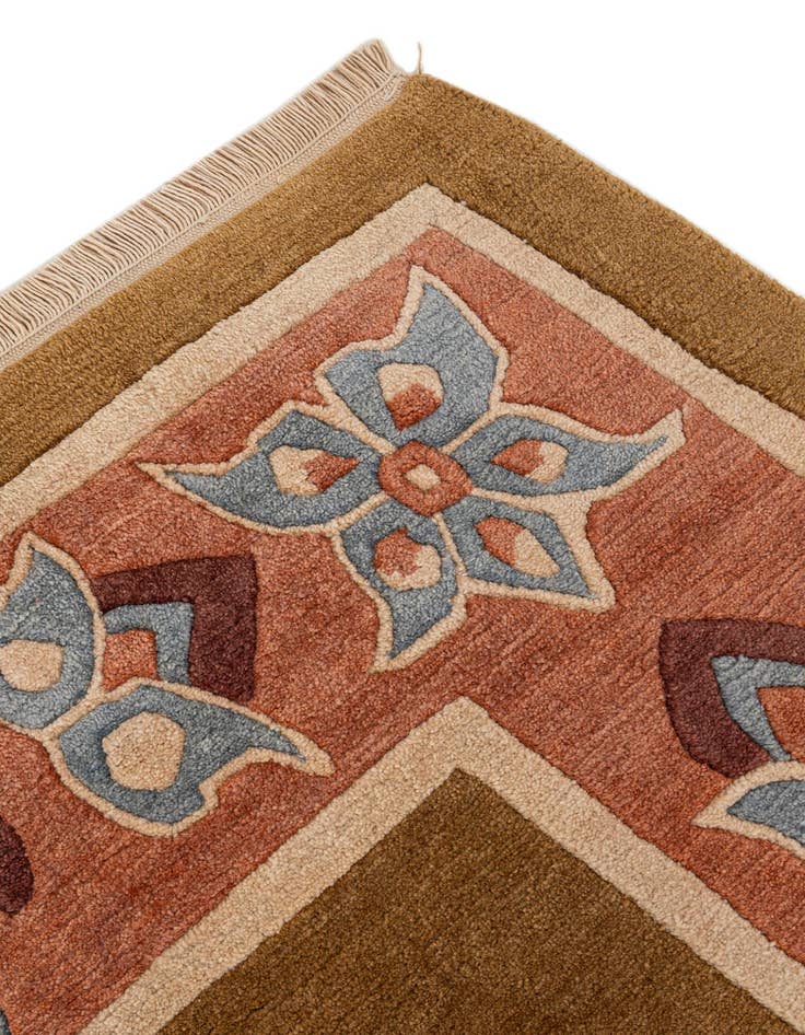 Detail image of 8' 2 x 11' 4  Hand Knotted Tibet Wool Rug