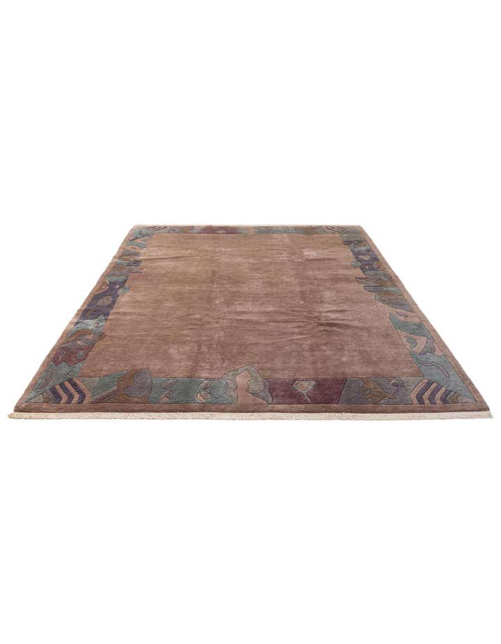8' 2 x 10' 11 Hand Knotted Tibet Wool Rug