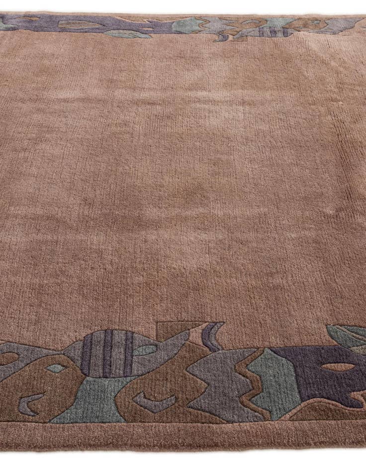 Detail image of 8' 2 x 10' 11  Hand Knotted Tibet Wool Rug