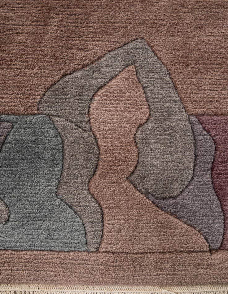 Detail image of 8' 2 x 10' 11  Hand Knotted Tibet Wool Rug