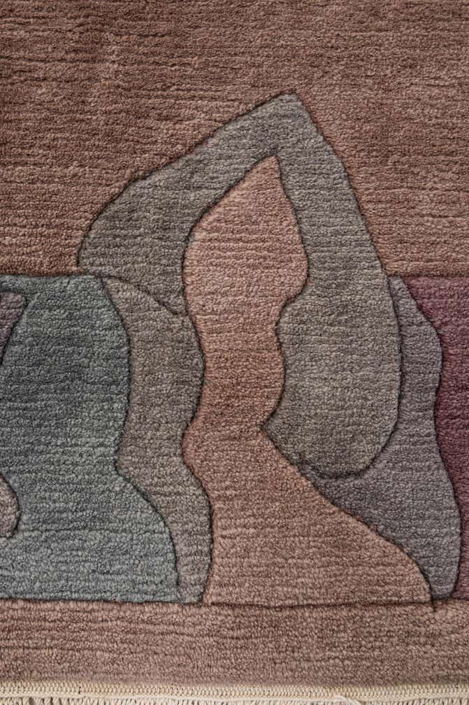 8' 2 x 10' 11 Hand Knotted Tibet Wool Rug
