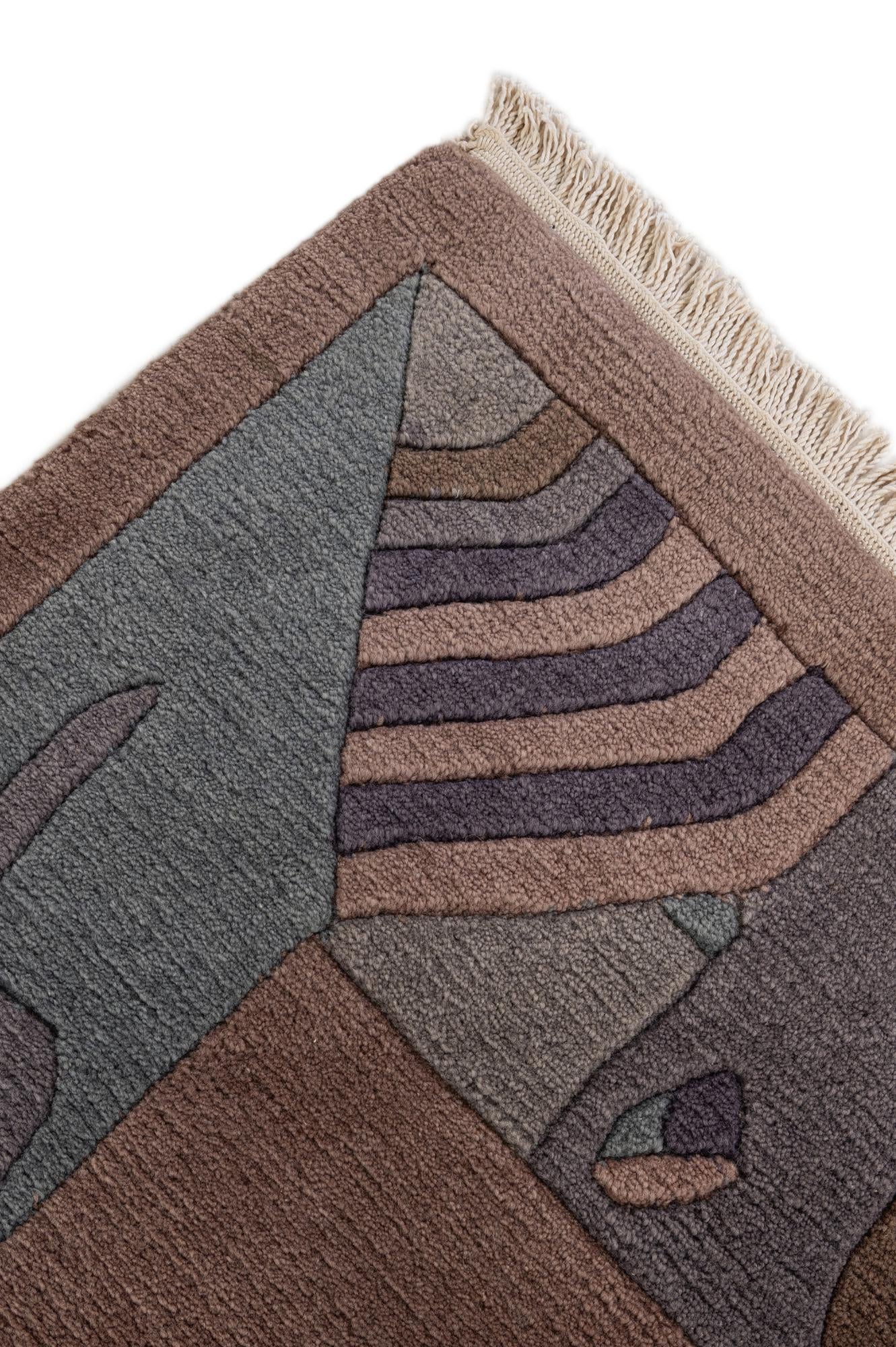 8' 2 x 10' 11 Hand Knotted Tibet Wool Rug