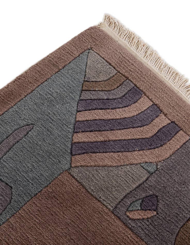 Detail image of 8' 2 x 10' 11  Hand Knotted Tibet Wool Rug