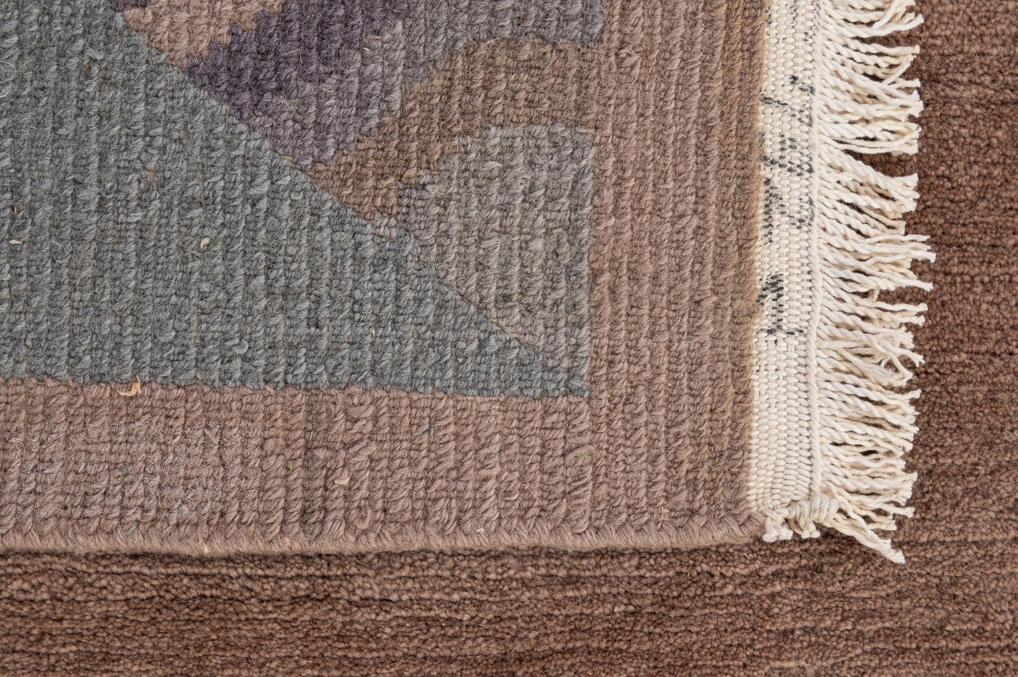 8' 2 x 10' 11 Hand Knotted Tibet Wool Rug