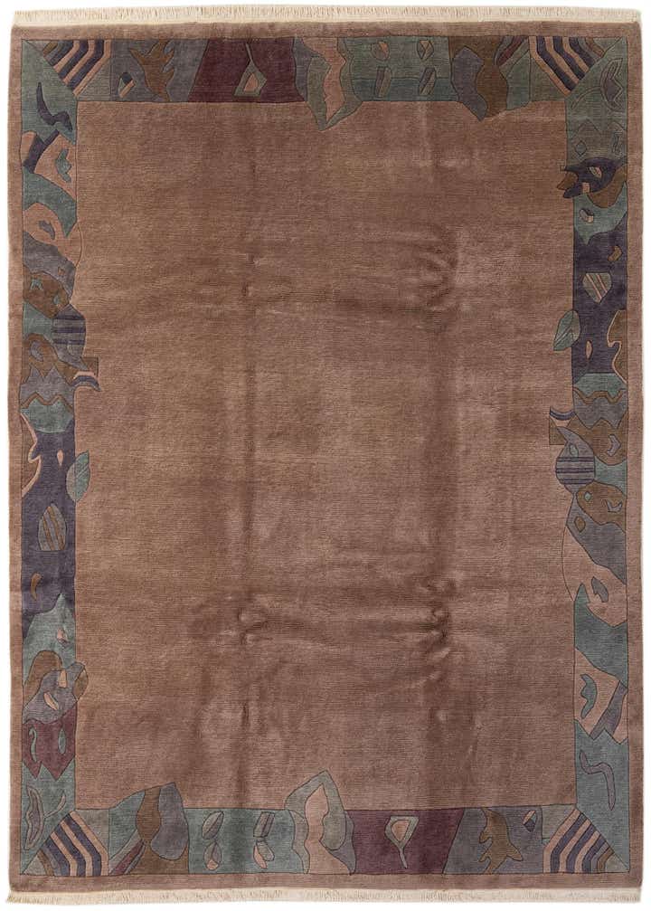 8' 2 x 10' 11 Hand Knotted Tibet Wool Rug