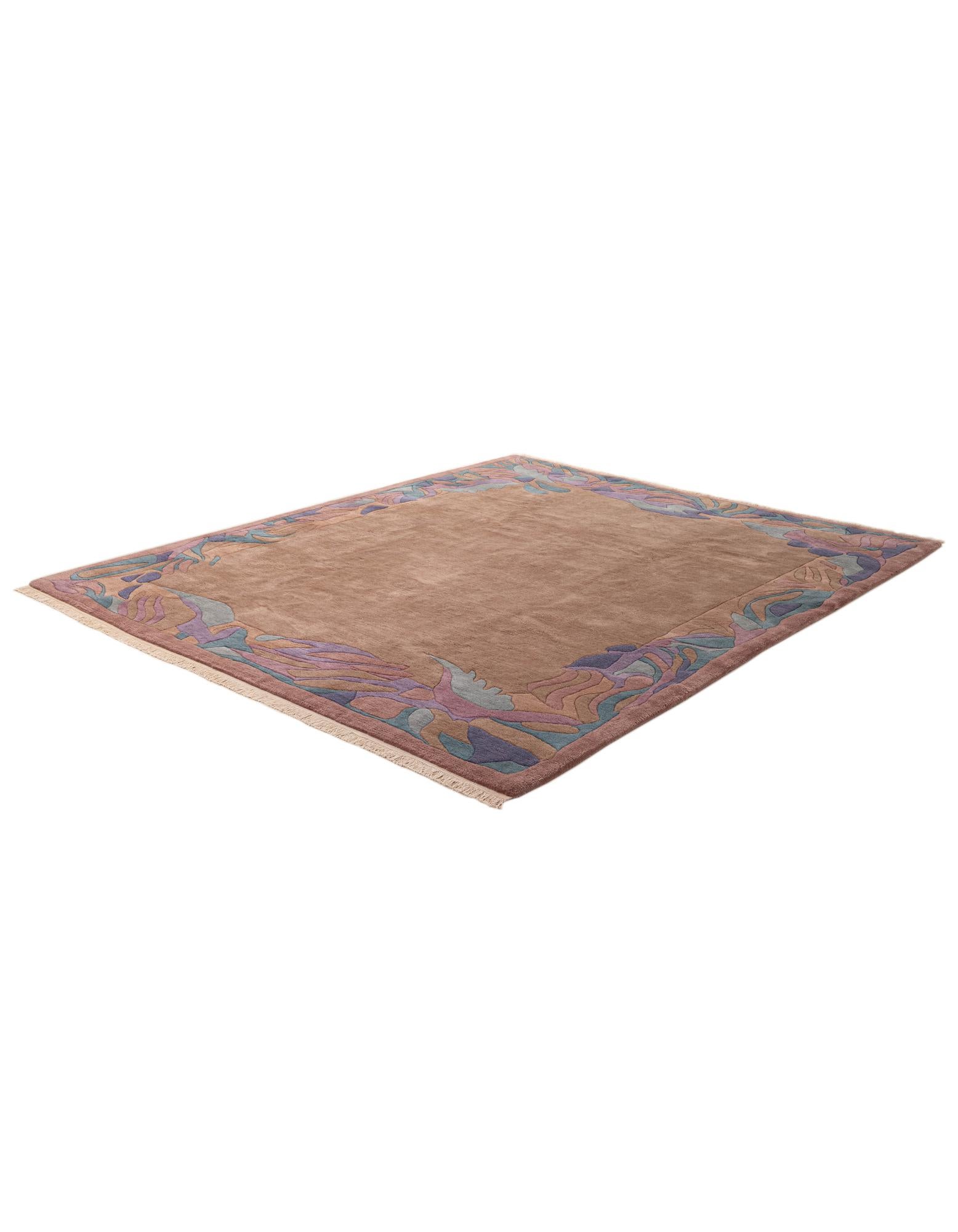 8' 3 x 9' 9 Hand Knotted Tibet Wool Rug