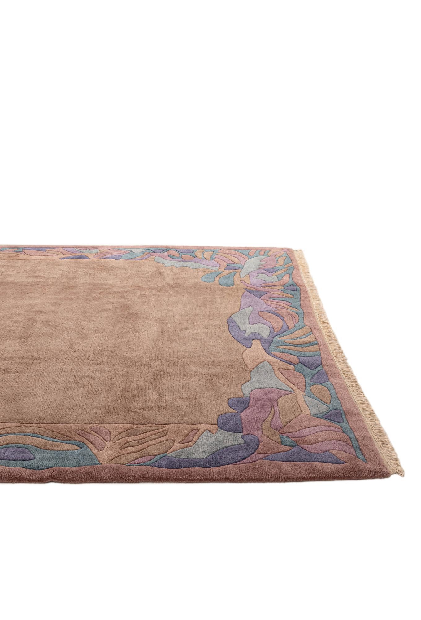 8' 3 x 9' 9 Hand Knotted Tibet Wool Rug
