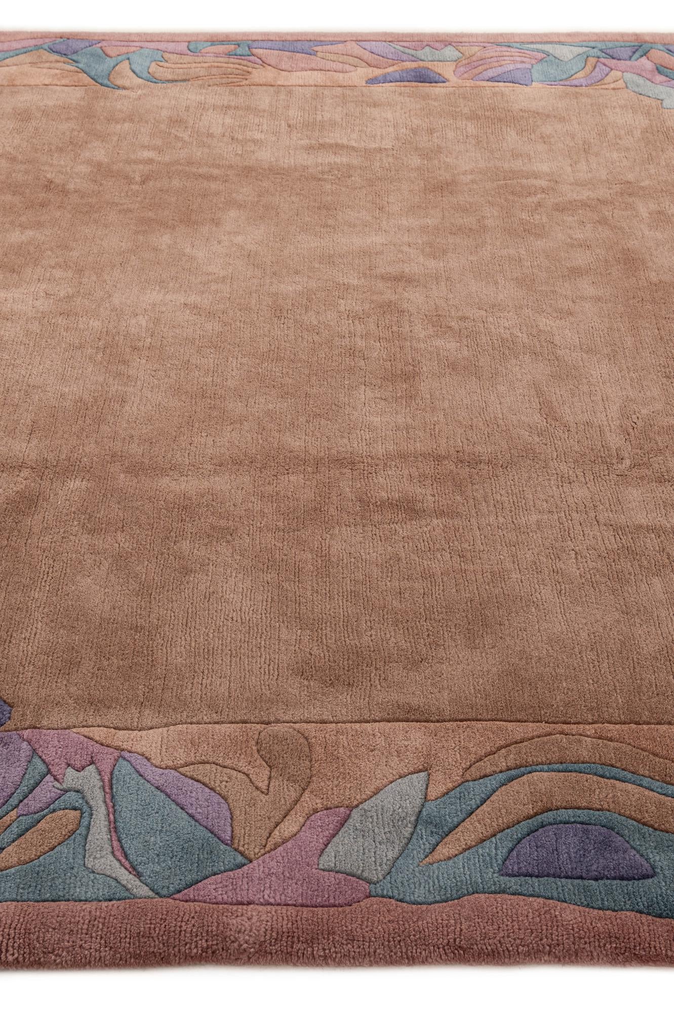 8' 3 x 9' 9 Hand Knotted Tibet Wool Rug