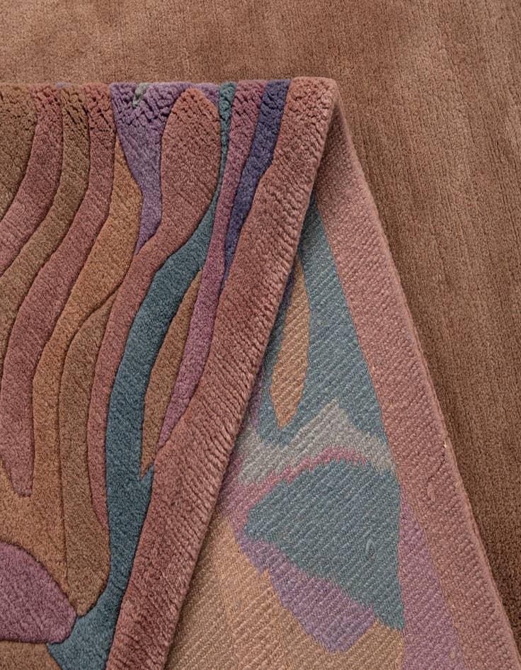 Detail image of 8' 3 x 9' 9  Hand Knotted Tibet Wool Rug