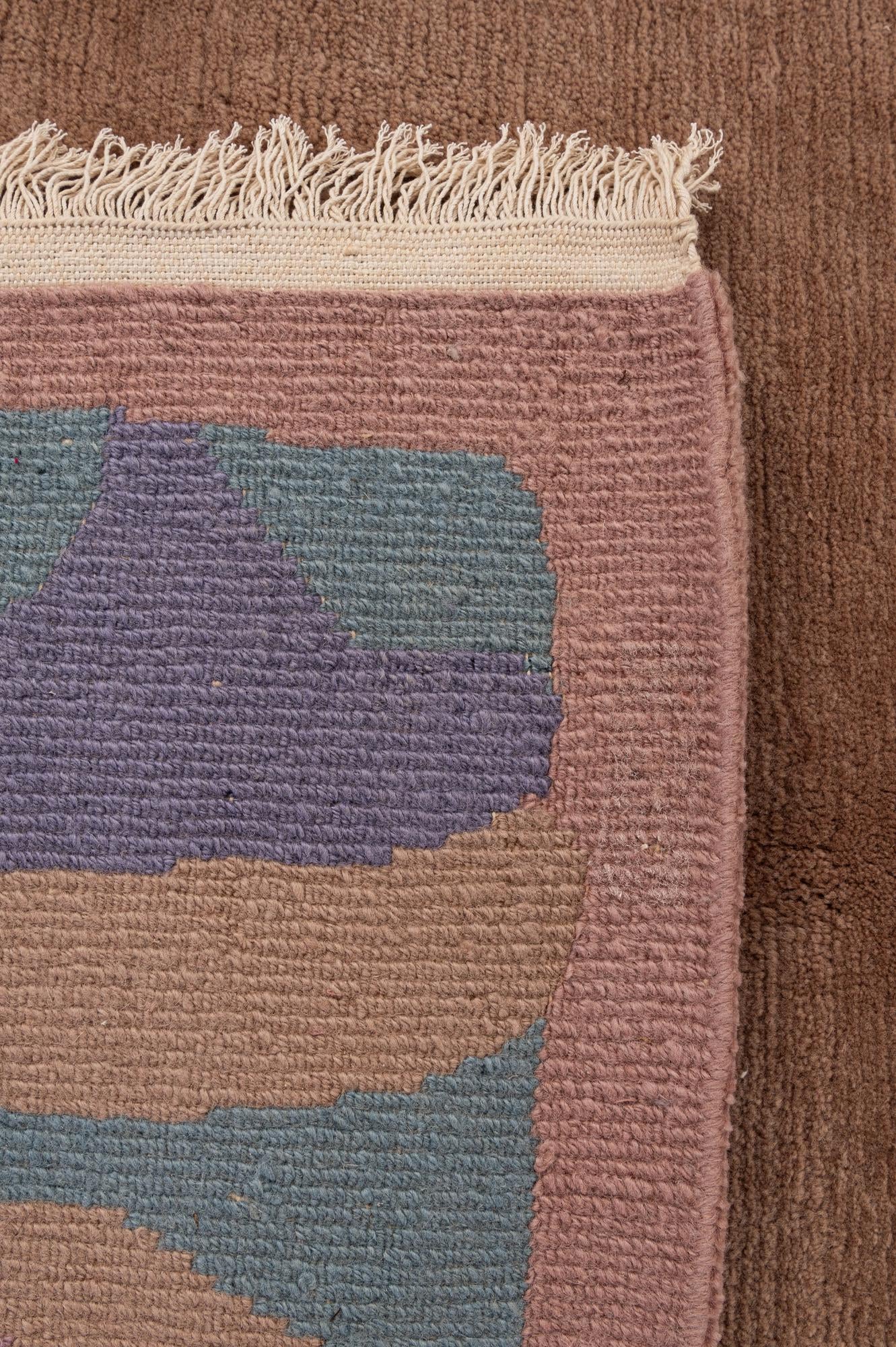 8' 3 x 9' 9 Hand Knotted Tibet Wool Rug