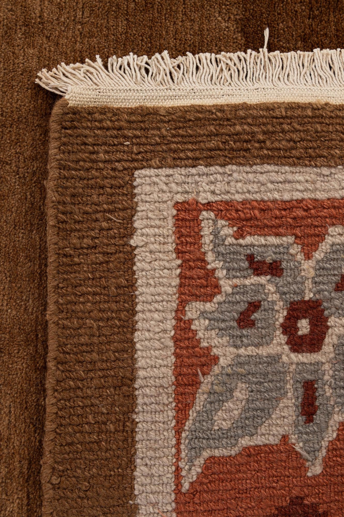 6' 8 x 10' 4 Hand Knotted Tibet Wool Rug