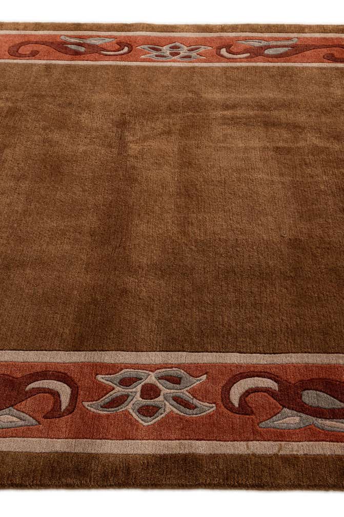 6' 8 x 10' 4 Hand Knotted Tibet Wool Rug