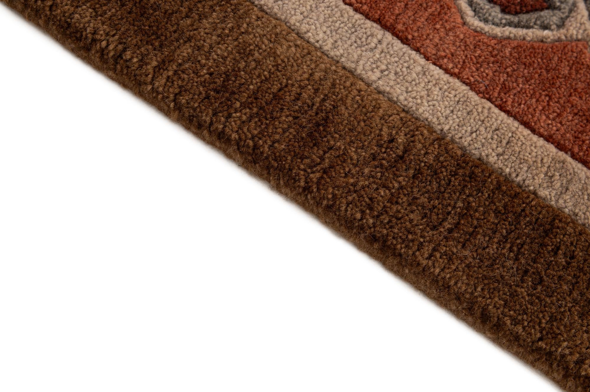 6' 8 x 10' 4 Hand Knotted Tibet Wool Rug