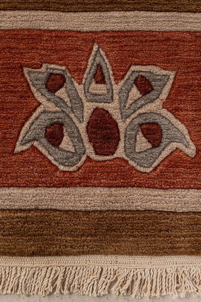6' 8 x 10' 4 Hand Knotted Tibet Wool Rug