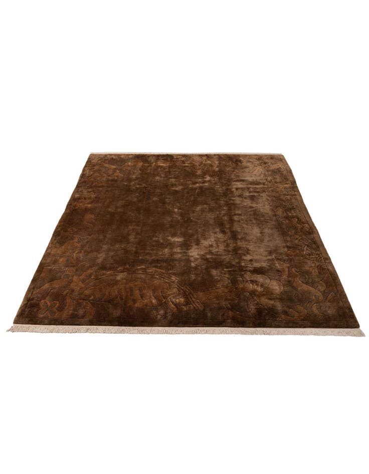 Detail image of 8' 2 x 10'  Hand Knotted Tibet Wool Rug