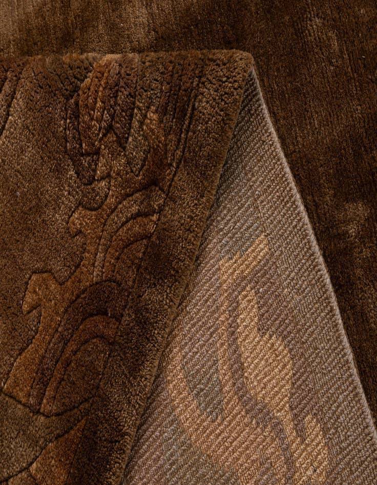 Detail image of 8' 2 x 10'  Hand Knotted Tibet Wool Rug
