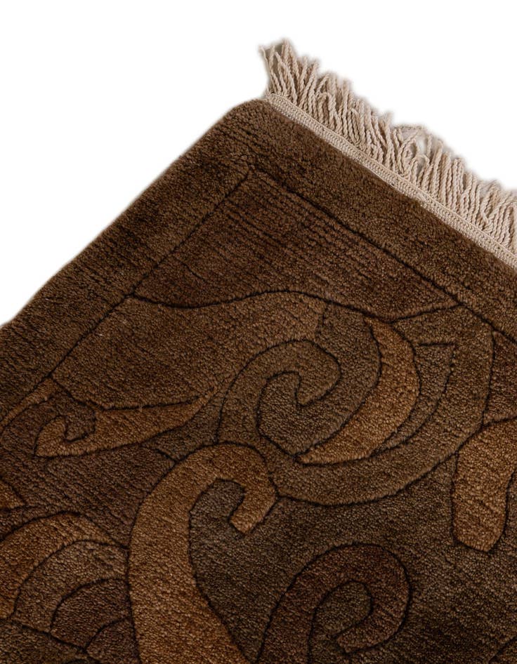 Detail image of 8' 2 x 10'  Hand Knotted Tibet Wool Rug