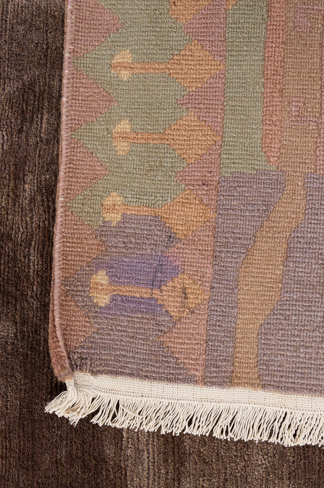 8' 2 x 10' 11 Hand Knotted Tibet Wool Rug