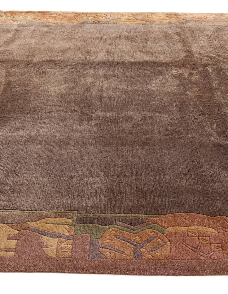 Detail image of 8' 2 x 10' 11 Hand Knotted Tibet Wool Rug